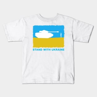 Stand With Ukraine Kids T-Shirt